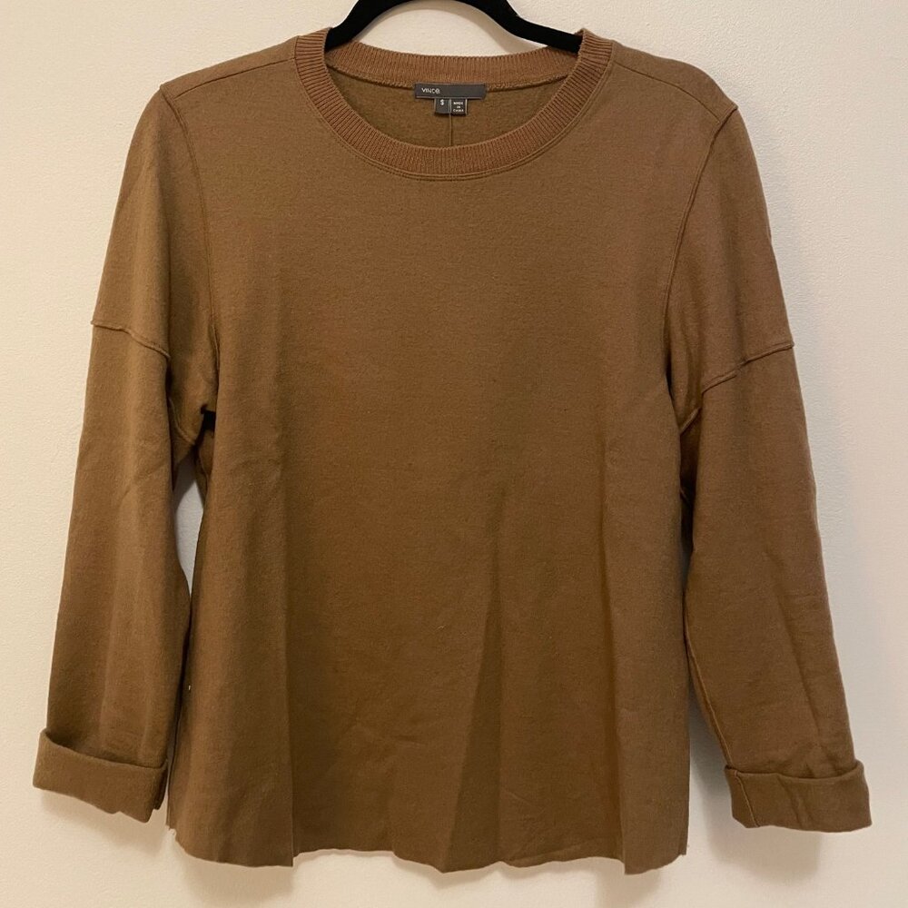Vince Wool Boxy Sweater